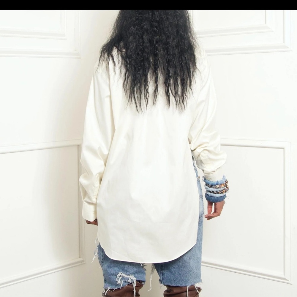 Ivory unique iammi designer top, wear multiple waya - Picture 3 of 3